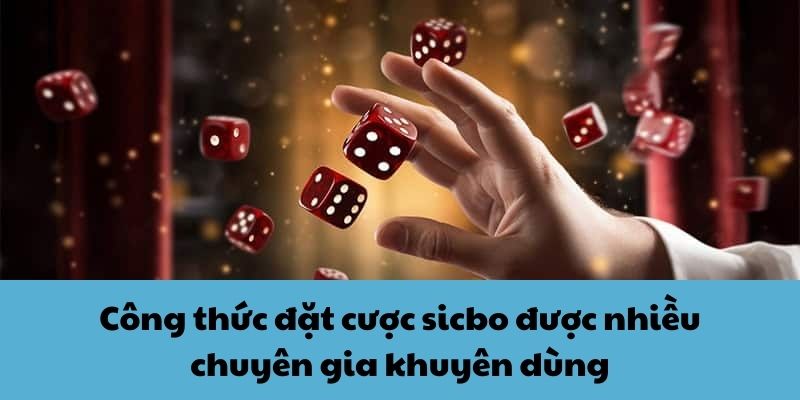 Công thức đặt cược sicbo được nhiều chuyên gia khuyên dùng