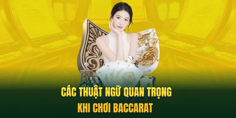 Các khái niệm và thuật ngữ chính trong trò chơi Baccarat