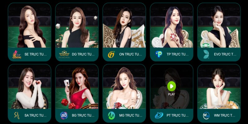 Trải nghiệm casino sống động với dealer chuyên nghiệp