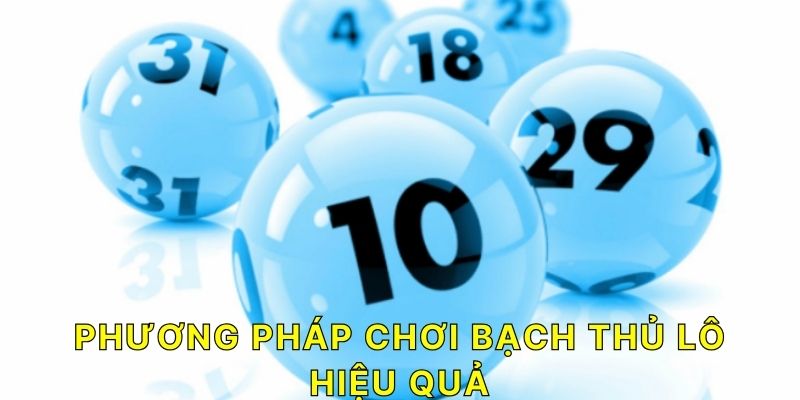 Phương pháp chơi bạch thủ lô hiệu quả